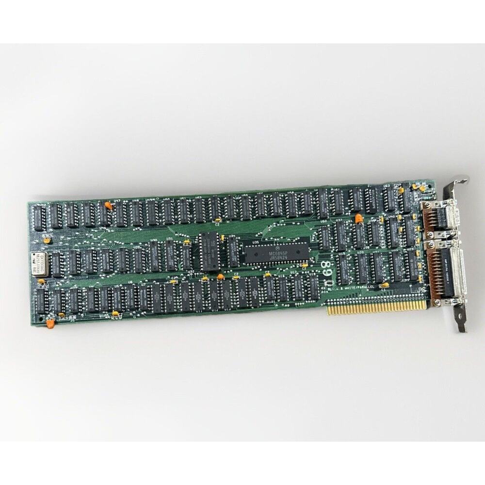 Vintage ISA MC6845P Color Graphics Board 286